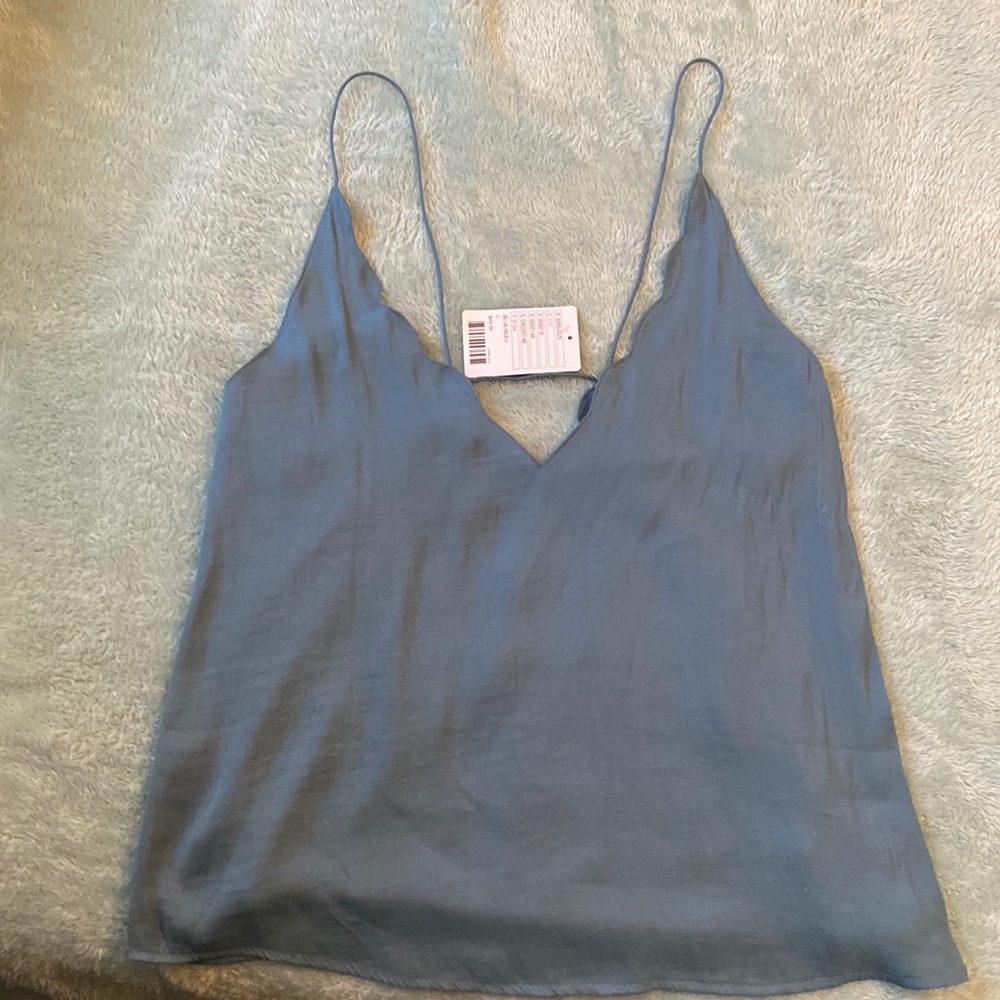 Urban Outfitters, Kimchi Blue scalloped top